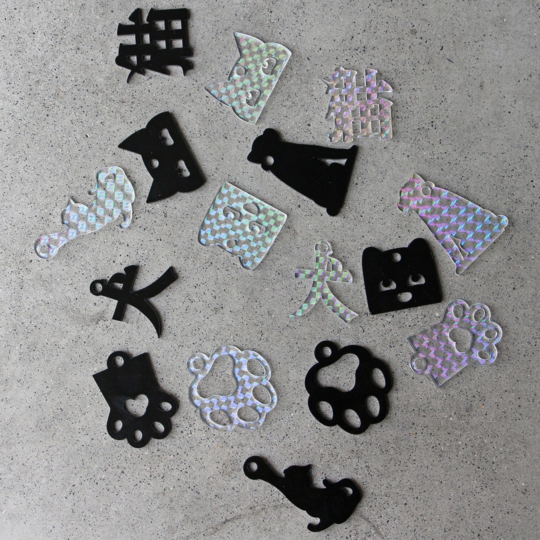 アクリル キーリング 222 